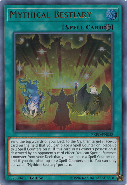 Mythical Bestiary [EXFO-EN058] Ultra Rare | Card Merchant Takapuna