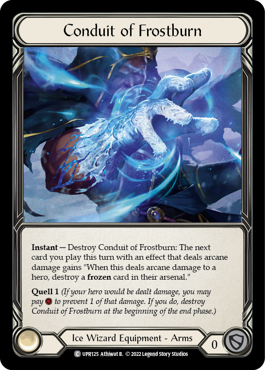Conduit of Frostburn [UPR125] (Uprising)  Cold Foil | Card Merchant Takapuna