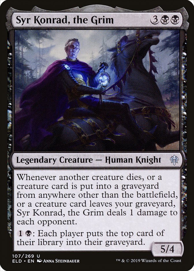 Syr Konrad, the Grim [Throne of Eldraine] | Card Merchant Takapuna