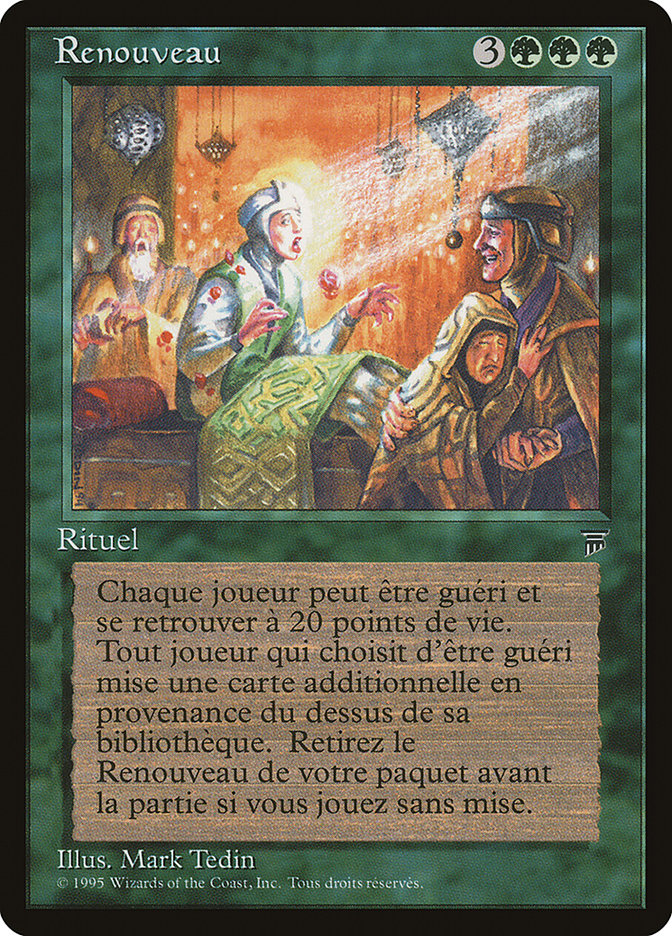 Rebirth (French) - "Renouveau" [Renaissance] | Card Merchant Takapuna