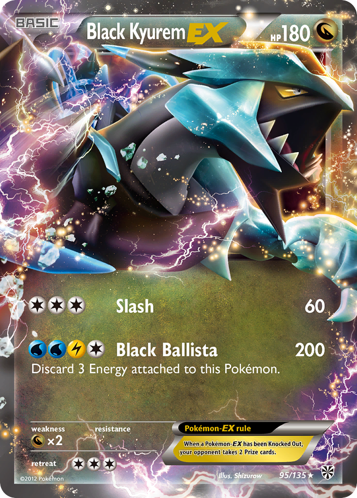 Black Kyurem EX (95/135) [Black & White: Plasma Storm] | Card Merchant Takapuna