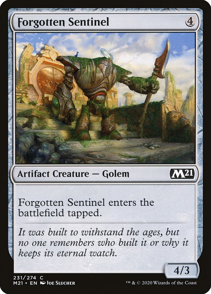Forgotten Sentinel [Core Set 2021] | Card Merchant Takapuna