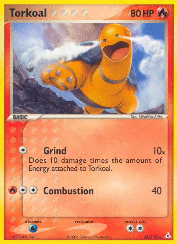 Torkoal (33/110) [EX: Holon Phantoms] | Card Merchant Takapuna