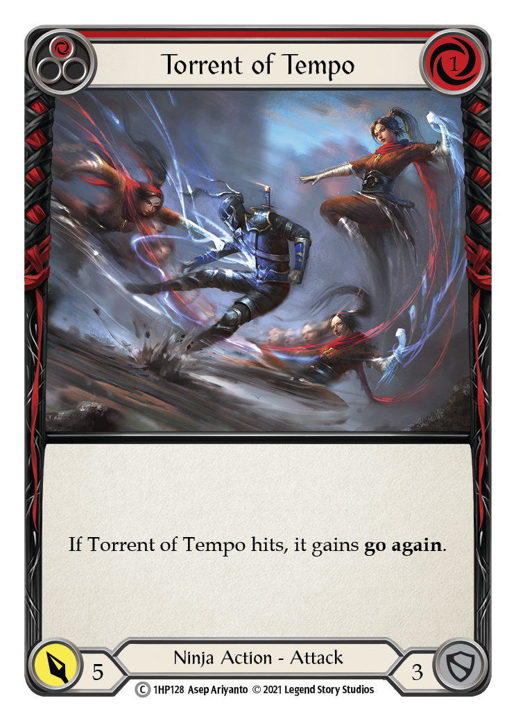 Torrent of Tempo (Red) [1HP128] (History Pack 1) | Card Merchant Takapuna