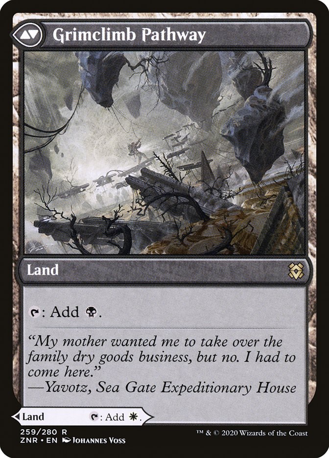 Brightclimb Pathway // Grimclimb Pathway [Zendikar Rising] | Card Merchant Takapuna