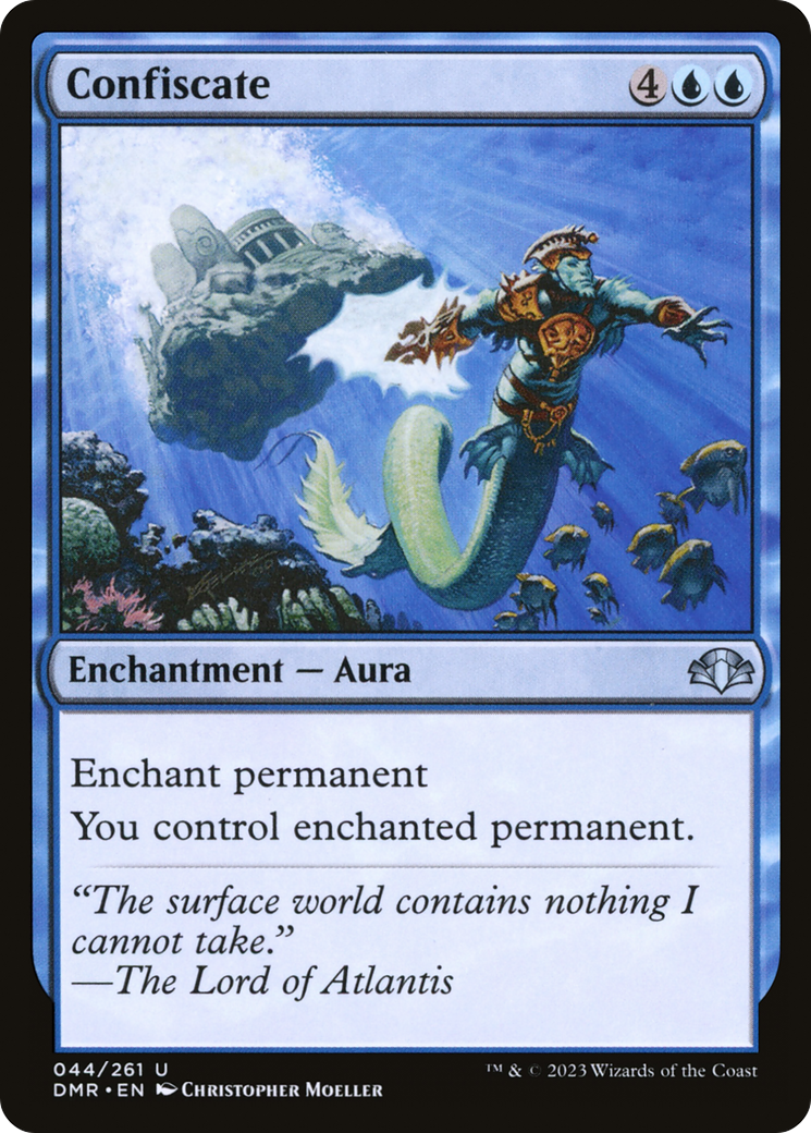 Confiscate [Dominaria Remastered] | Card Merchant Takapuna