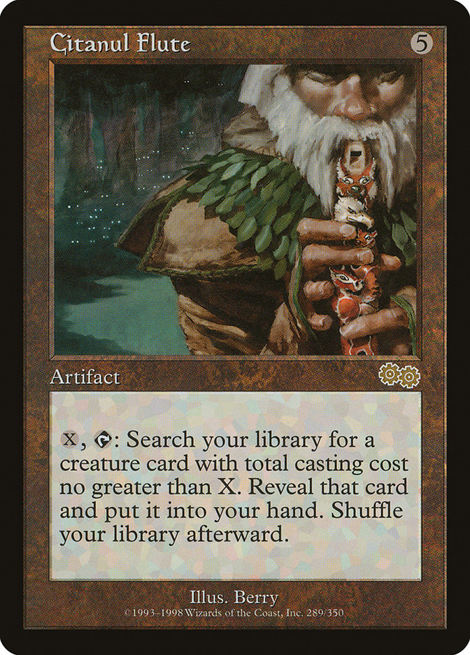 Citanul Flute [Urza's Saga] | Card Merchant Takapuna