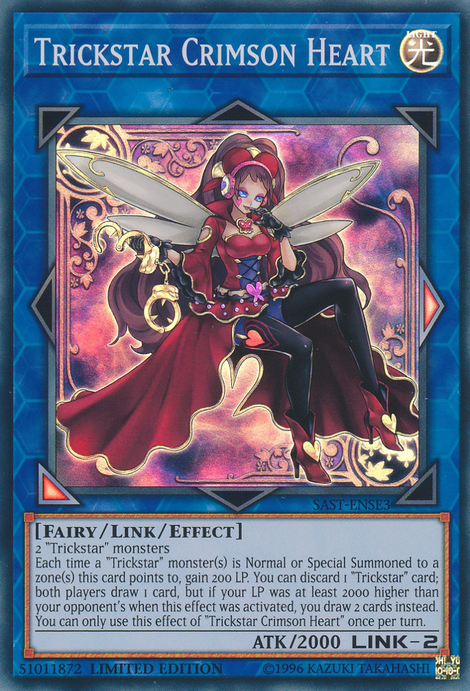 Trickstar Crimson Heart [SAST-ENSE3] Super Rare | Card Merchant Takapuna