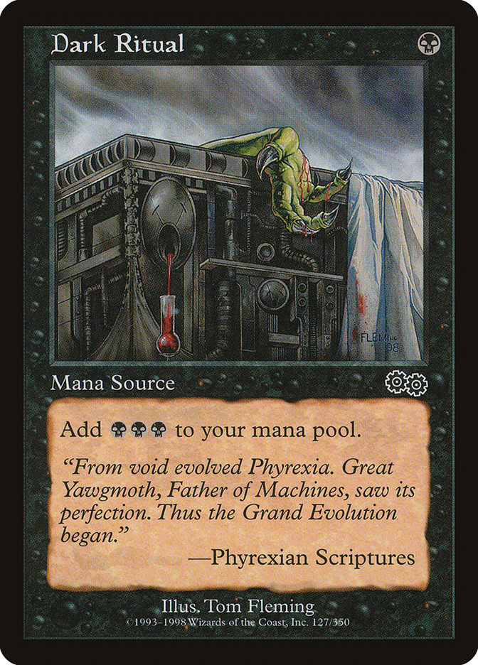Dark Ritual [Urza's Saga] | Card Merchant Takapuna