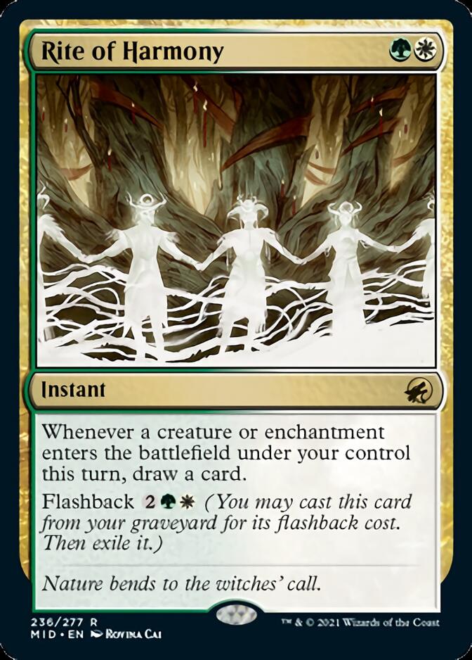 Rite of Harmony [Innistrad: Midnight Hunt] | Card Merchant Takapuna