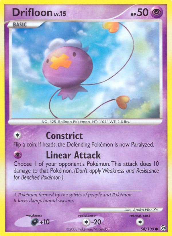 Drifloon (58/100) [Diamond & Pearl: Stormfront] | Card Merchant Takapuna