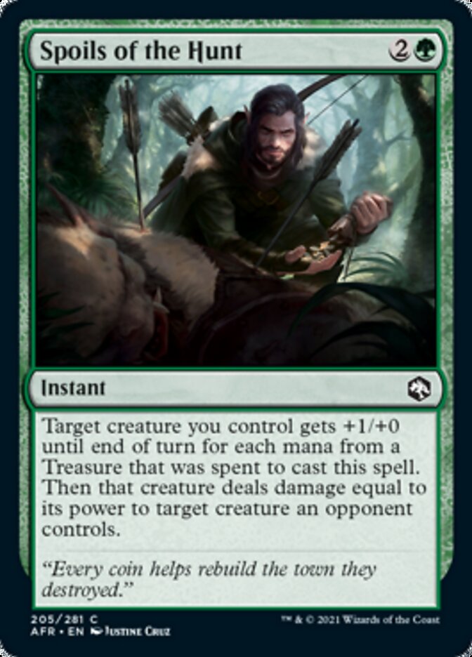 Spoils of the Hunt [Dungeons & Dragons: Adventures in the Forgotten Realms] | Card Merchant Takapuna