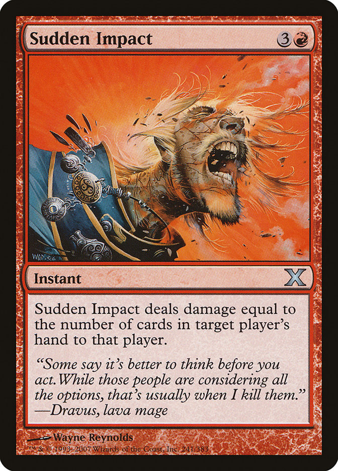 Sudden Impact [Tenth Edition] | Card Merchant Takapuna