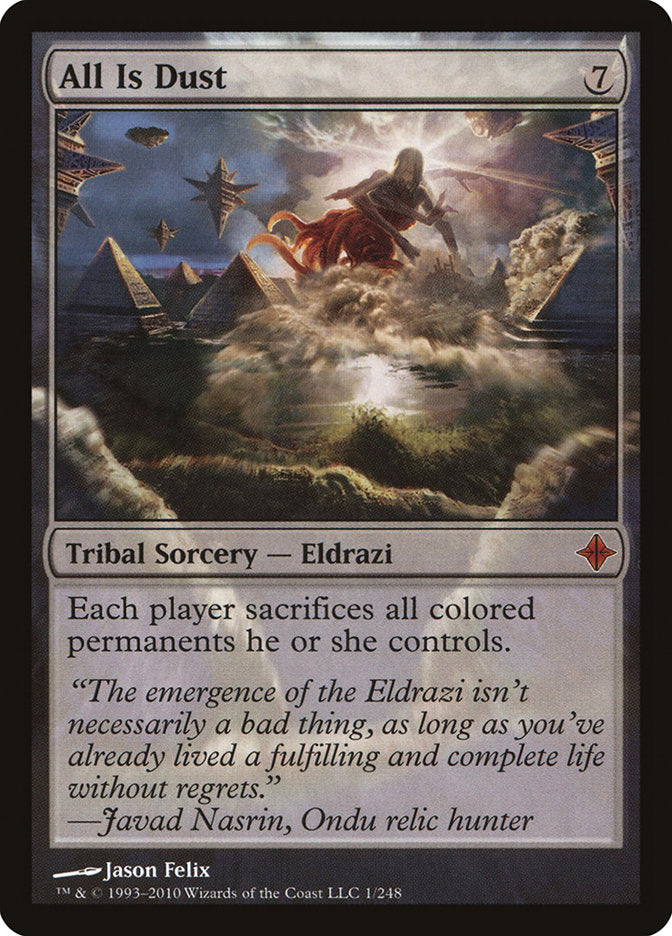 All Is Dust [Rise of the Eldrazi] | Card Merchant Takapuna