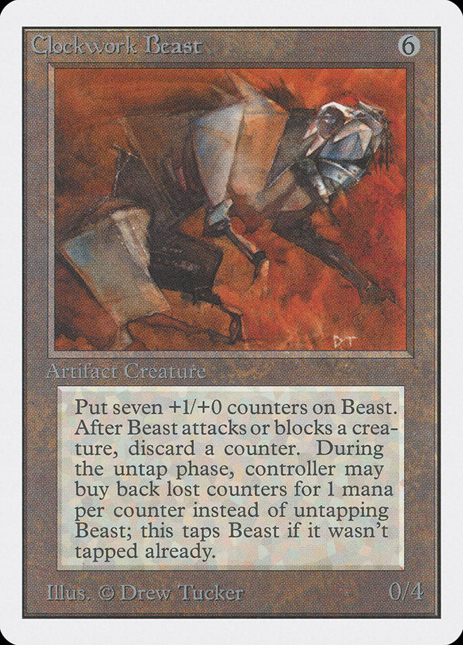 Clockwork Beast [Unlimited Edition] | Card Merchant Takapuna