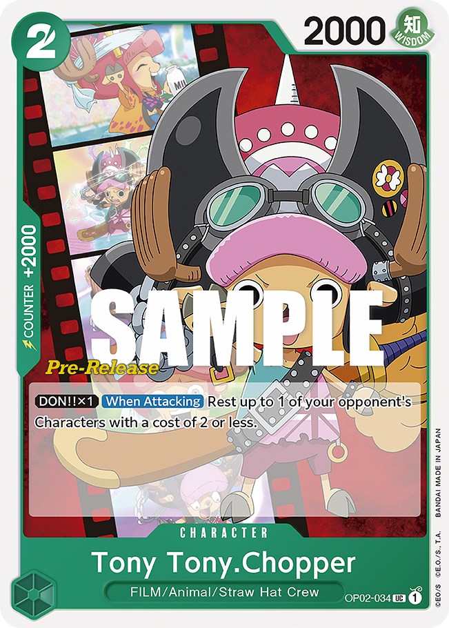 Tony Tony.Chopper [Paramount War Pre-Release Cards] | Card Merchant Takapuna