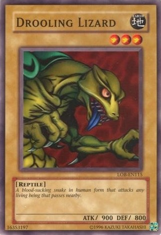 Drooling Lizard [LOB-EN115] Common | Card Merchant Takapuna