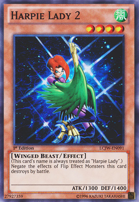 Harpie Lady 2 [LCJW-EN091] Super Rare | Card Merchant Takapuna