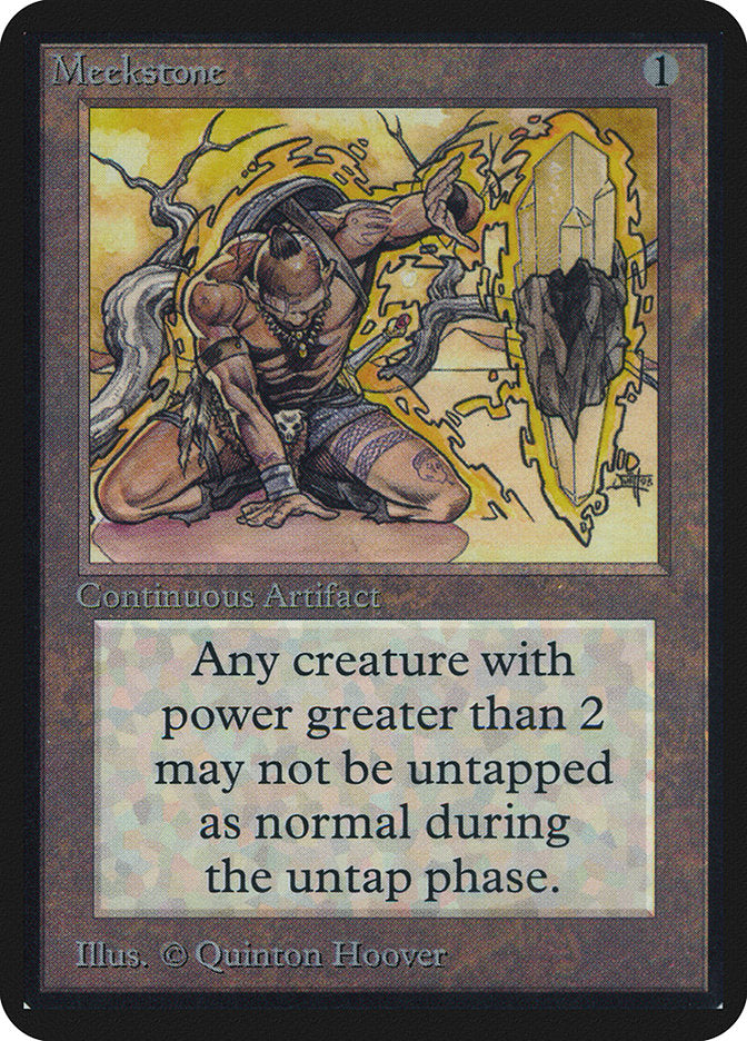 Meekstone [Alpha Edition] | Card Merchant Takapuna