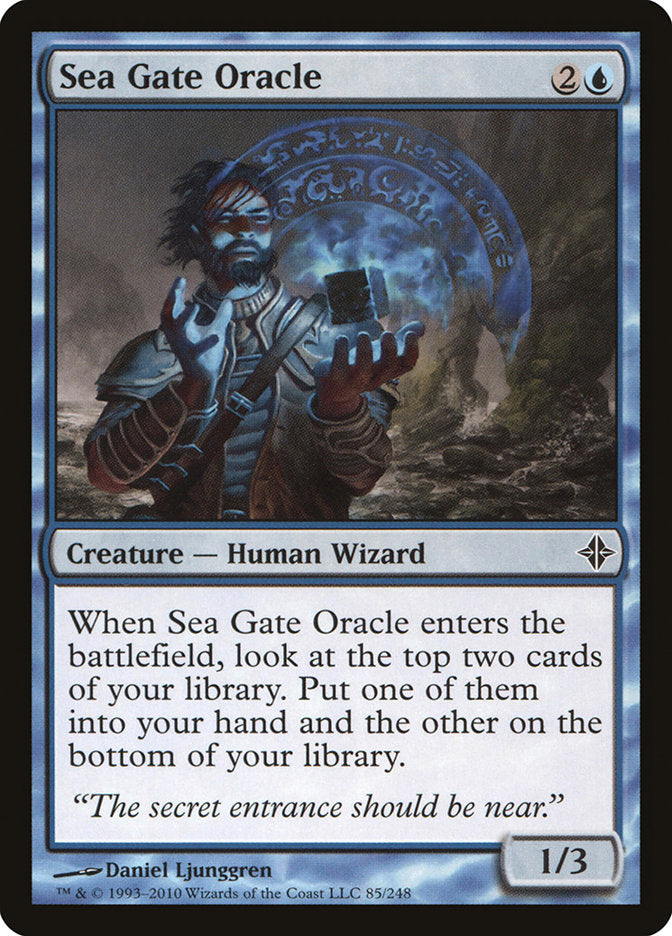 Sea Gate Oracle [Rise of the Eldrazi] | Card Merchant Takapuna