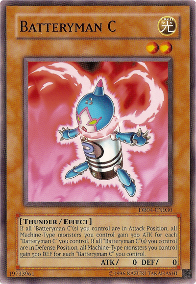 Batteryman C [DR04-EN030] Common | Card Merchant Takapuna