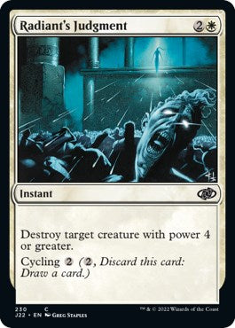 Radiant's Judgment [Jumpstart 2022] | Card Merchant Takapuna
