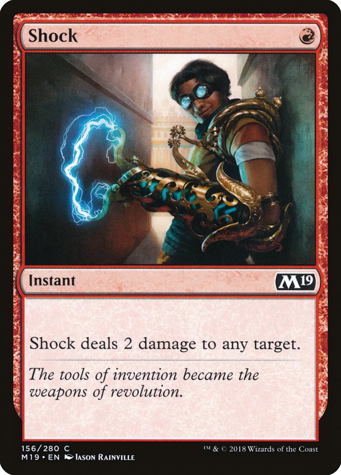 Shock [Core Set 2019] | Card Merchant Takapuna
