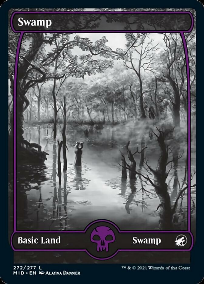 Swamp (272) [Innistrad: Midnight Hunt] | Card Merchant Takapuna