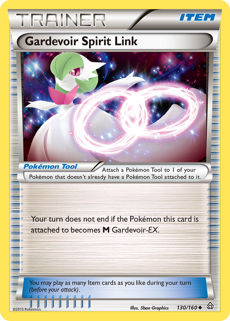Gardevoir Spirit Link (130/160) [XY: Primal Clash] | Card Merchant Takapuna