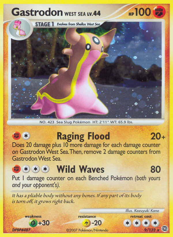 Gastrodon West Sea (9/132) [Diamond & Pearl: Secret Wonders] | Card Merchant Takapuna
