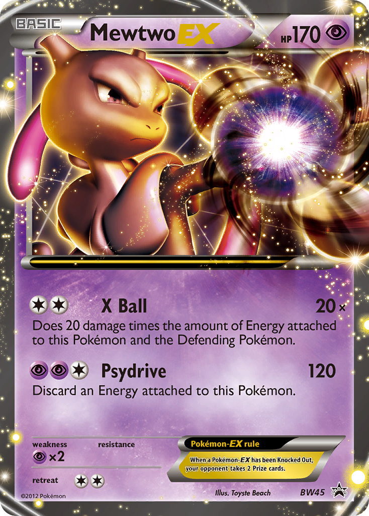 Mewtwo EX (BW45) [Black & White: Black Star Promos] | Card Merchant Takapuna