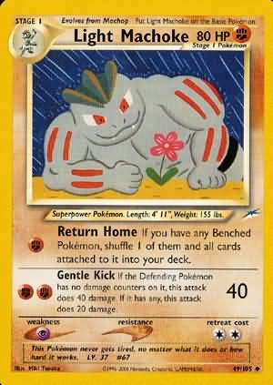 Light Machoke (49/105) [Neo Destiny Unlimited] | Card Merchant Takapuna