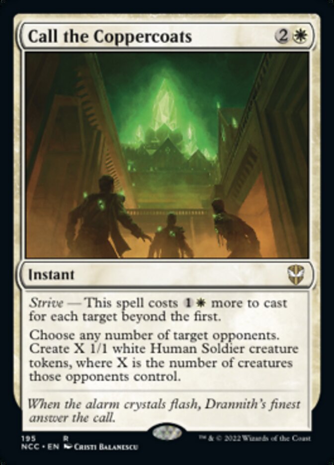 Call the Coppercoats [Streets of New Capenna Commander] | Card Merchant Takapuna