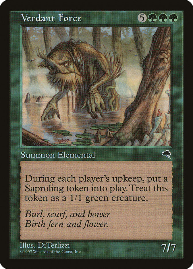 Verdant Force [Tempest] | Card Merchant Takapuna