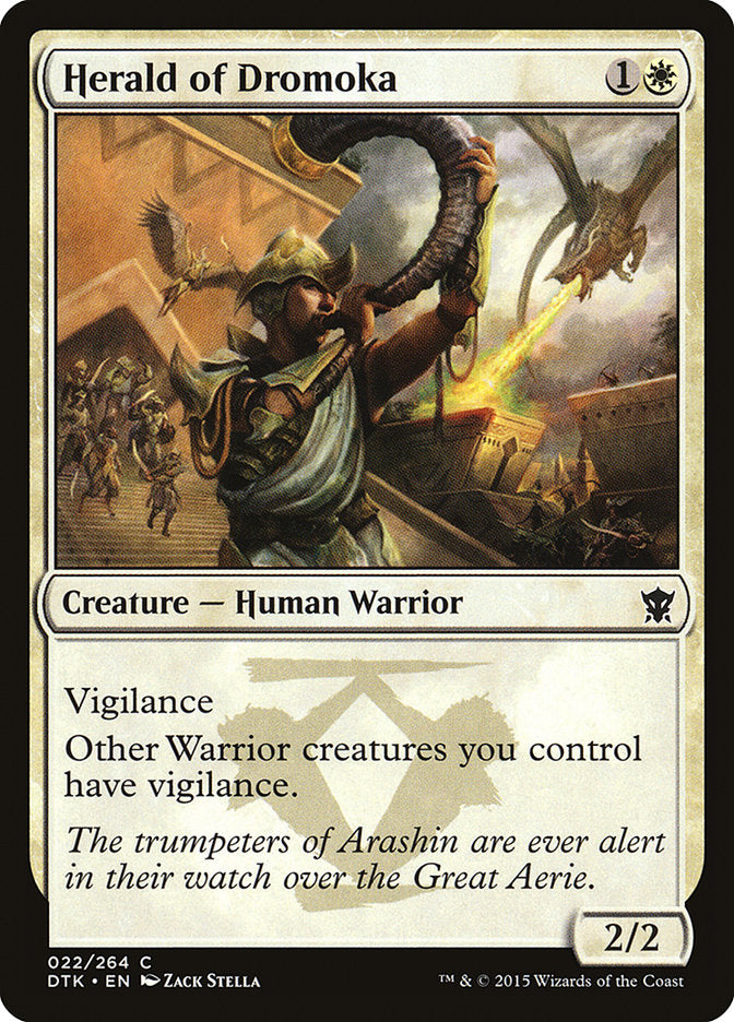 Herald of Dromoka [Dragons of Tarkir] | Card Merchant Takapuna