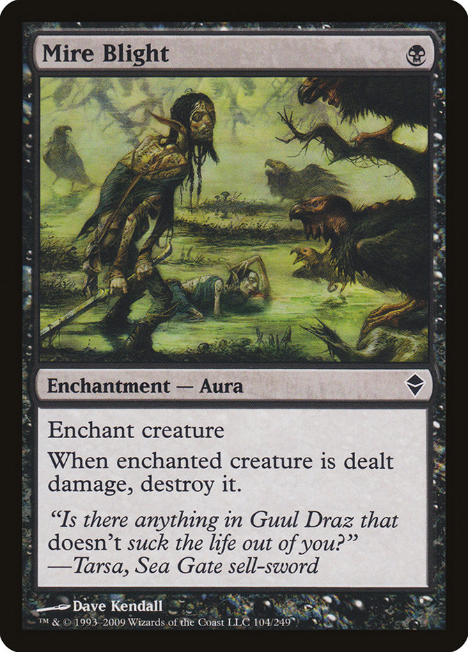 Mire Blight [Zendikar] | Card Merchant Takapuna