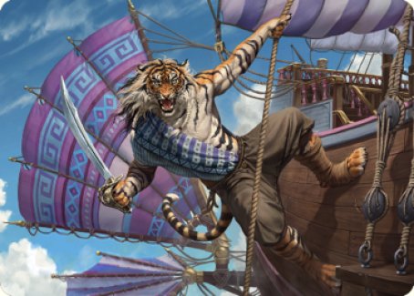 Jedit Ojanen, Mercenary Art Card [Dominaria United Art Series] | Card Merchant Takapuna