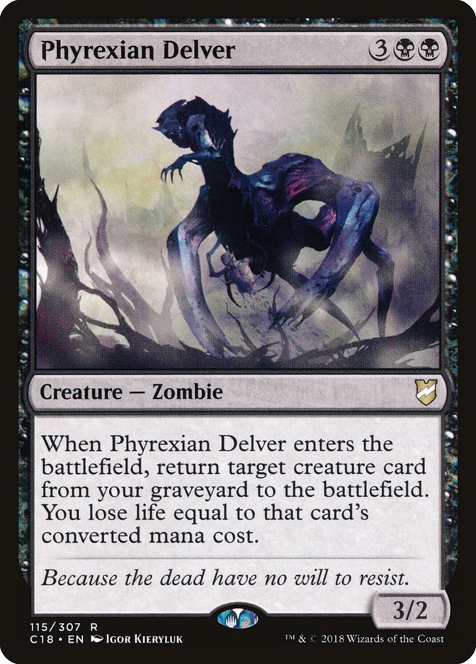 Phyrexian Delver [Commander 2018] | Card Merchant Takapuna