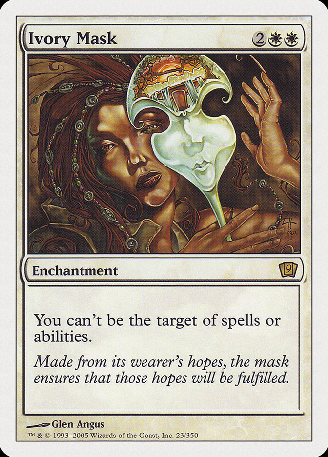 Ivory Mask [Ninth Edition] | Card Merchant Takapuna
