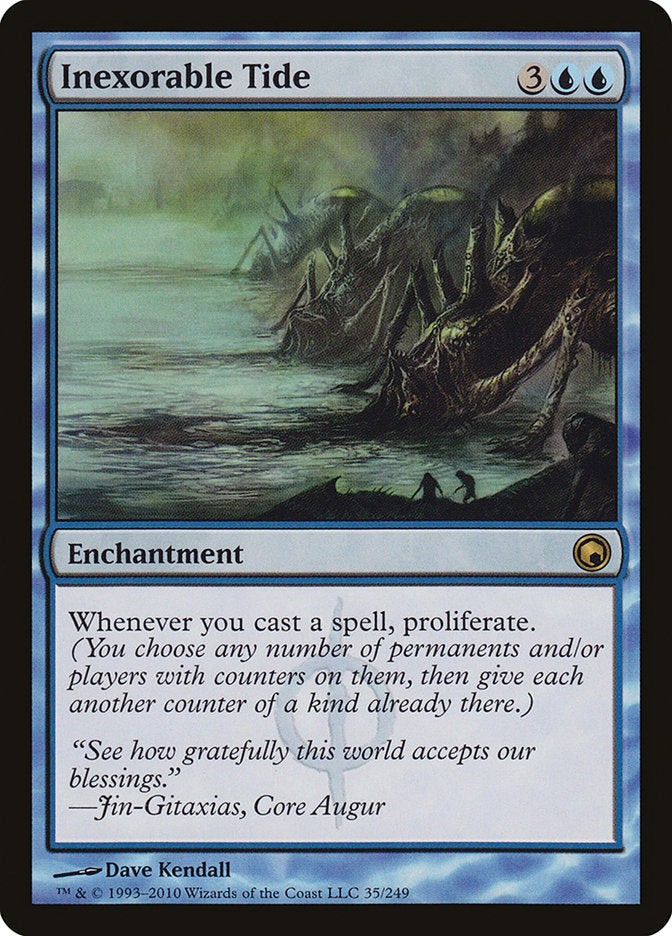 Inexorable Tide [Scars of Mirrodin] | Card Merchant Takapuna