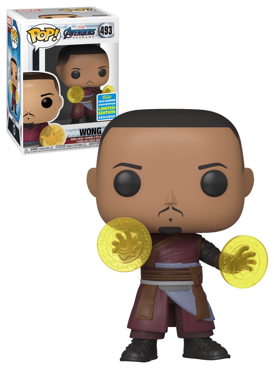 SDCC Avengers End Game - Wong Pop! 493 | Card Merchant Takapuna