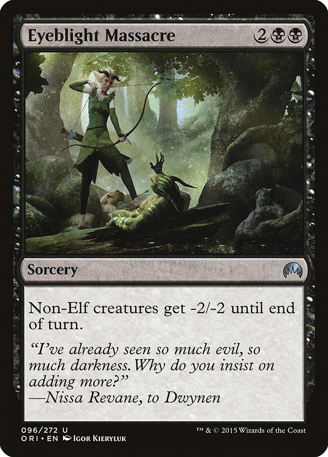 Eyeblight Massacre [Magic Origins] | Card Merchant Takapuna