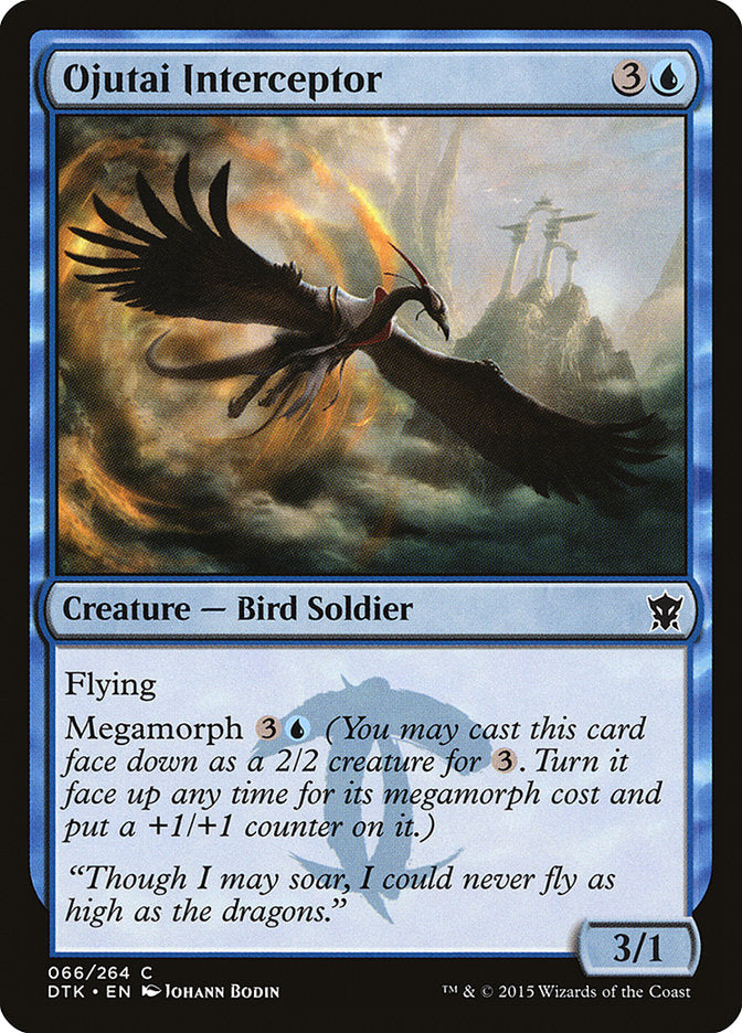 Ojutai Interceptor [Dragons of Tarkir] | Card Merchant Takapuna