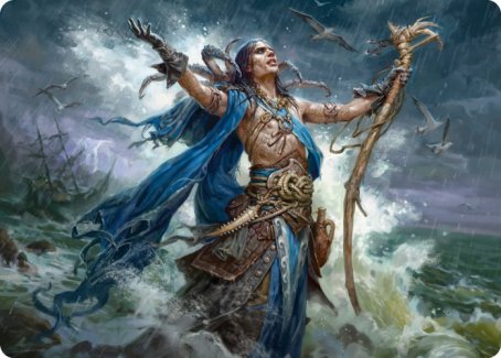 Lier, Disciple of the Drowned Art Card [Innistrad: Midnight Hunt Art Series] | Card Merchant Takapuna