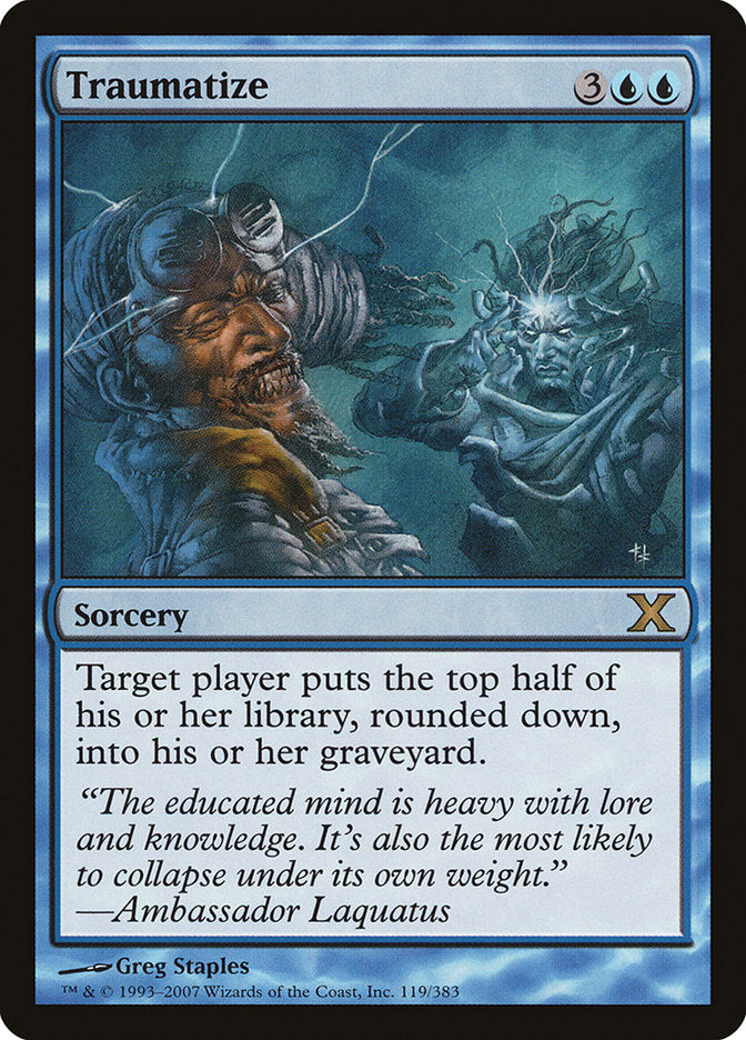 Traumatize [Tenth Edition] | Card Merchant Takapuna