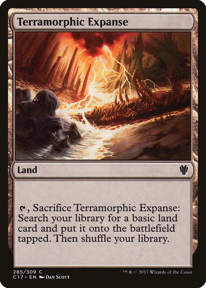 Terramorphic Expanse [Commander 2017] | Card Merchant Takapuna