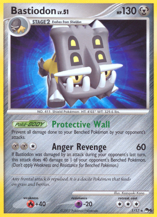 Bastiodon (1/17) [POP Series 6] | Card Merchant Takapuna
