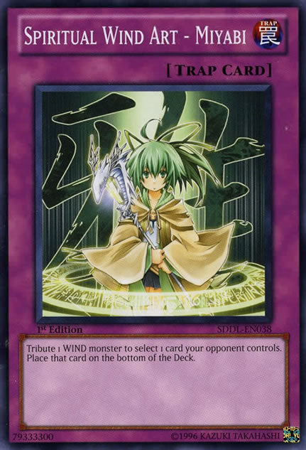 Spiritual Wind Art - Miyabi [SDDL-EN038] Common | Card Merchant Takapuna