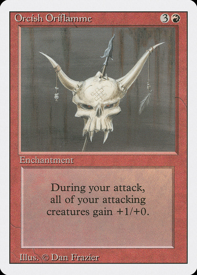 Orcish Oriflamme [Revised Edition] | Card Merchant Takapuna