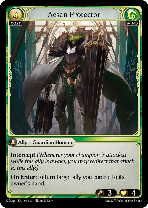 Aesan Protector (084) [Dawn of Ashes: Prelude] | Card Merchant Takapuna